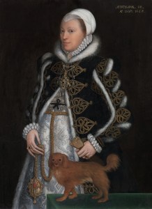 Unknown artist, Portrait of a woman, probably Catherine Carey Lady Knollys, 1562, Oil on panel, 108.6 x 79.4 cm, Image courtesy Yale Center for British Art, Paul Mellon Collection